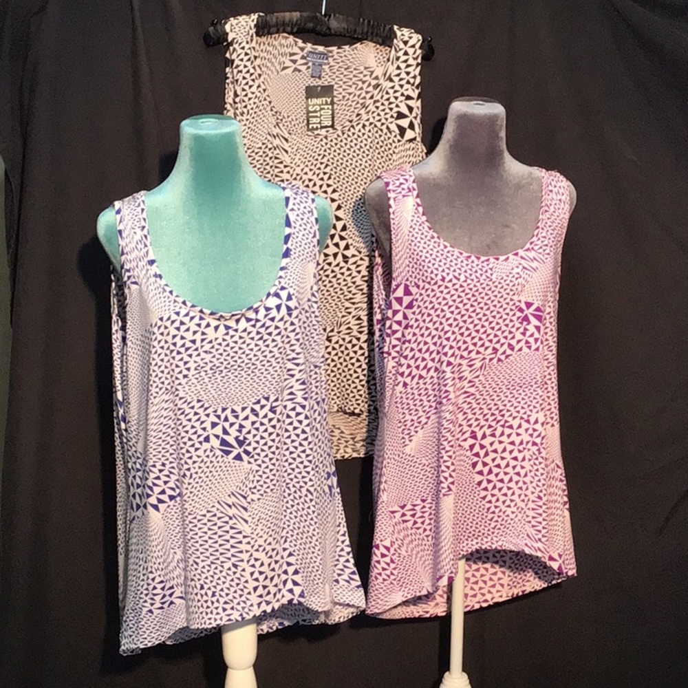 3 pc Unity tank top set size 2X